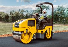 Compattatori stradali vibranti combinati Volvo CR24