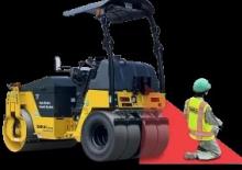 Compattatori stradali vibranti combinati Sakai TW504G