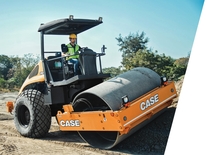 Compattatori stradali vibranti monotamburo Case 1107EX-D