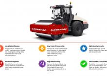 Compattatori stradali vibranti monotamburo Dynapac CA5500D 