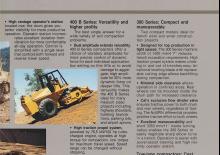 Compattatori stradali vibranti monotamburo Caterpillar CP-323