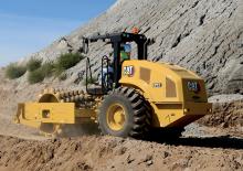 Compattatori stradali vibranti monotamburo Caterpillar CP12