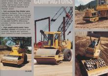 Compattatori stradali vibranti monotamburo Caterpillar CS-323