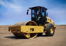 Compattatori stradali vibranti monotamburo Caterpillar CS13