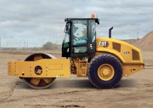 Compattatori stradali vibranti monotamburo Caterpillar CS14