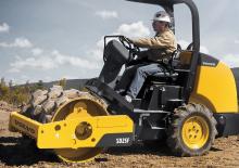 Compattatori stradali vibranti monotamburo Volvo SD25