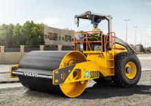 Compattatori stradali vibranti monotamburo Volvo SD110 