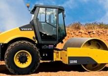 Compattatori stradali vibranti monotamburo Volvo SD190