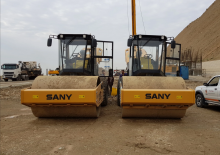 Compattatori stradali vibranti monotamburo Sany SSR100C-10S
