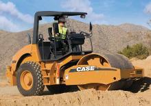 Compattatori stradali vibranti monotamburo Case SV210