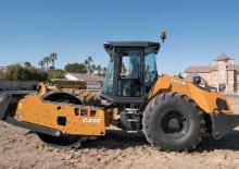 Compattatori stradali vibranti monotamburo Case SV213E