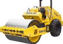 Compattatori stradali vibranti monotamburo Sakai SV414TF