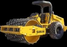 Compattatori stradali vibranti monotamburo Sakai SV544DF