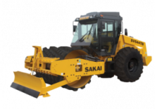 Compattatori stradali vibranti monotamburo Sakai SV544TB