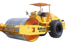 Compattatori stradali vibranti monotamburo Sakai SV700D