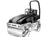 Compattatori stradali vibranti tandem Bomag BW 125 AD-4