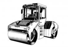 Compattatori stradali vibranti tandem Bomag BW 151 AD-4 AM