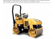 Compattatori stradali vibranti tandem Caterpillar CB224E