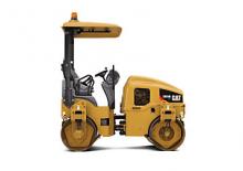 Compattatori stradali vibranti tandem Caterpillar CB24B XT