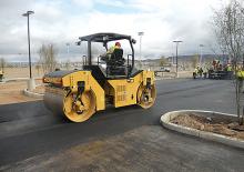 Compattatori stradali vibranti tandem Caterpillar CB54B