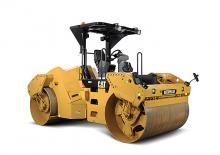 Compattatori stradali vibranti tandem Caterpillar CB64