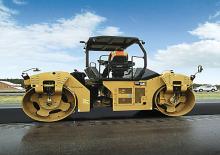 Compattatori stradali vibranti tandem Caterpillar CB68B