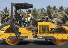 Compattatori stradali vibranti tandem Volvo DD100
