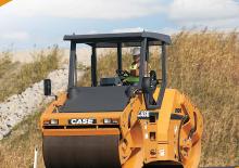 Compattatori stradali vibranti tandem Case DV207