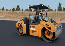 Compattatori stradali vibranti tandem Case DV209D