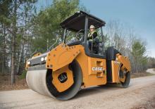 Compattatori stradali vibranti tandem Case DV210D