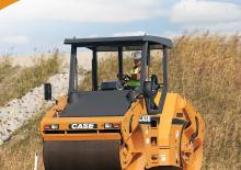 Compattatori stradali vibranti tandem Case DV213