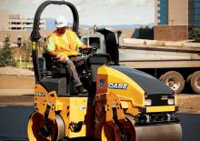 Compattatori stradali vibranti tandem Case DV23