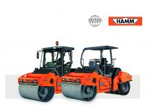 Compattatori stradali vibranti tandem Hamm HD 75,4 ASC