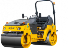 Compattatori stradali vibranti tandem Sakai SW504W