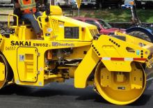 Compattatori stradali vibranti tandem Sakai SW652-1