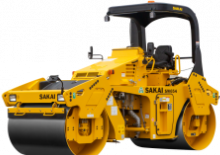 Compattatori stradali vibranti tandem Sakai SW654