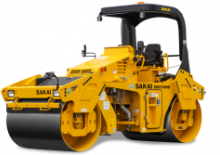 Compattatori stradali vibranti tandem Sakai SW654ND