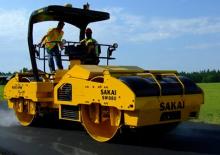 Compattatori stradali vibranti tandem Sakai SW880