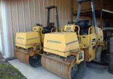 Compattatori stradali vibranti tandem Vibromax W 255*