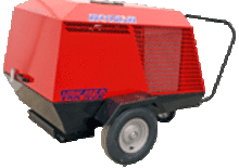 Compressori Protatili - Diesel, Elettrici, Benzina Rotair VRK 185 D 