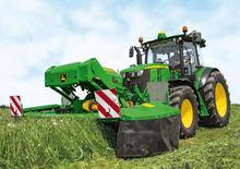 Falciatrici a dischi frontale disco con condizionatore John Deere 131