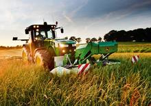 Falciatrici a dischi disco con condizionatore John Deere 388