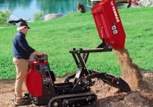 Dumper cingolati Yanmar C08-A HI TIP+ 