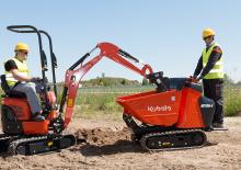 Dumper cingolati elettrici Kubota KC70H-4e