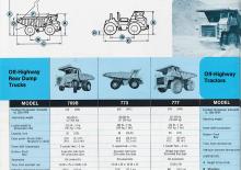 Dumper Rigidi Caterpillar 768B