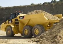 Dumperini articolati Caterpillar 735C
