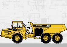 Dumperini articolati Volvo A25C