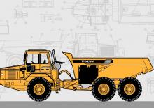Dumperini articolati Volvo A30C