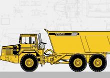 Dumperini articolati Volvo A35C