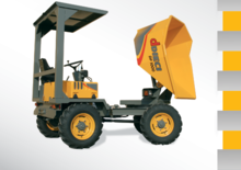 Dumpers a Ruote Dieci DP 1000 Trilateral